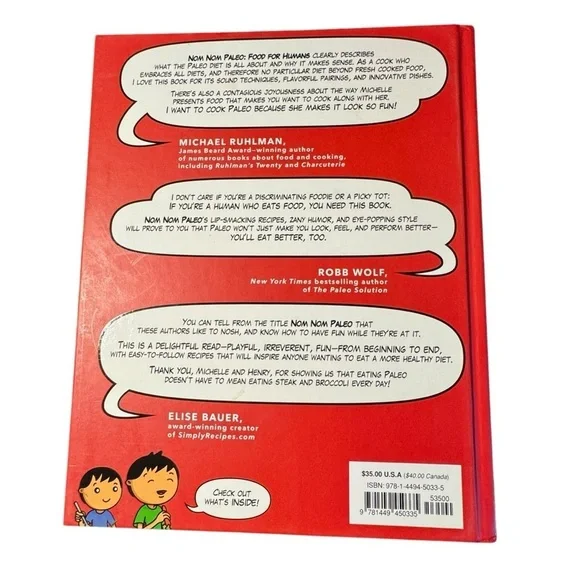 2/$15 Nom Nom Paleo Cookbook - Picture 2 of 3